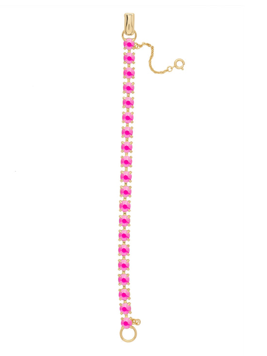 Hot Pink Tennis Bracelet