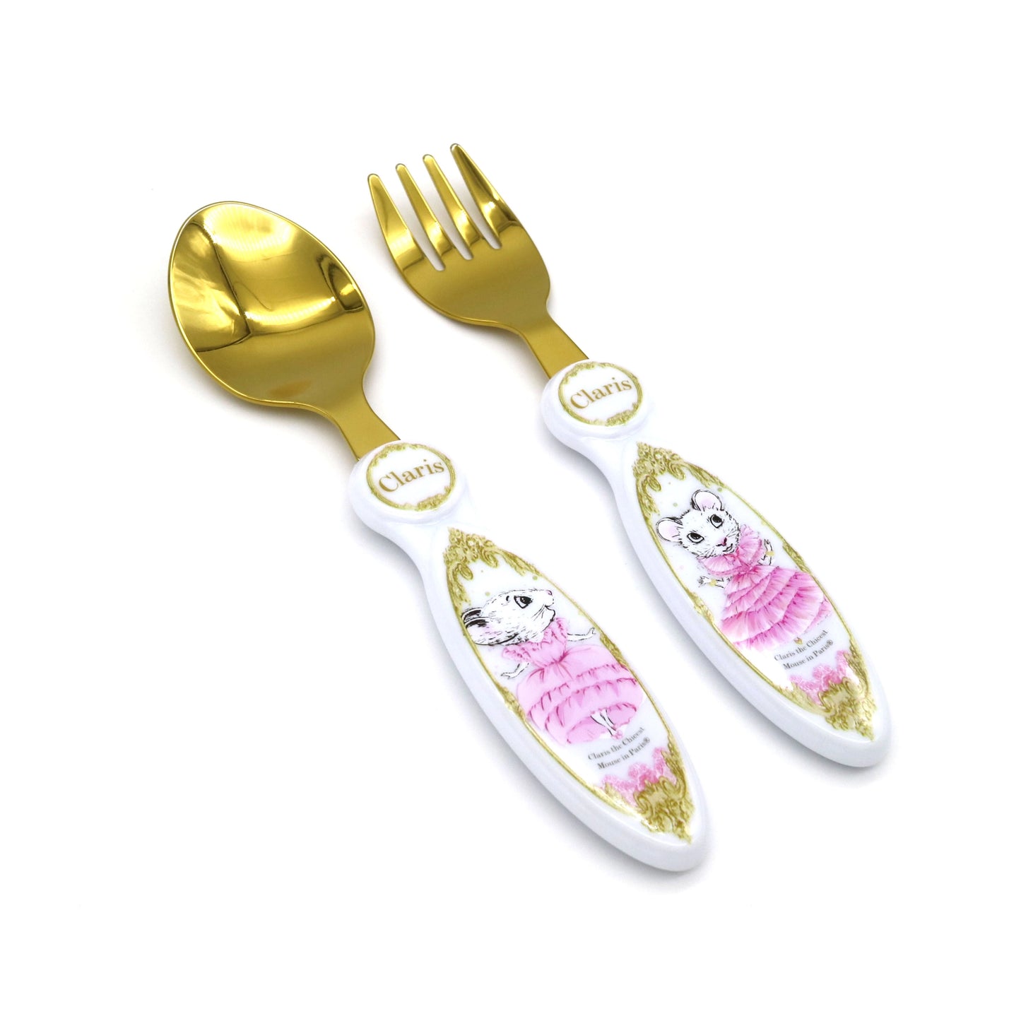 Load image into Gallery viewer, Claris the Chicest Mouse in Paris, Cutlery Set
