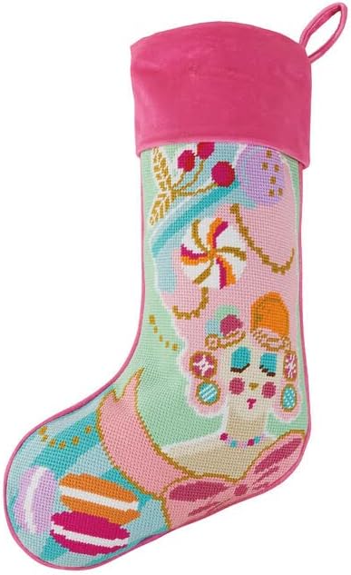 Embroidered Marie Sweets Christmas Stocking