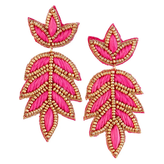 Load image into Gallery viewer, Lilly Raffia Earrings
