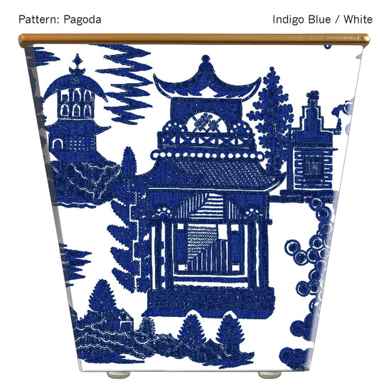 Load image into Gallery viewer, Pagoda, Indigo Blue/ White
