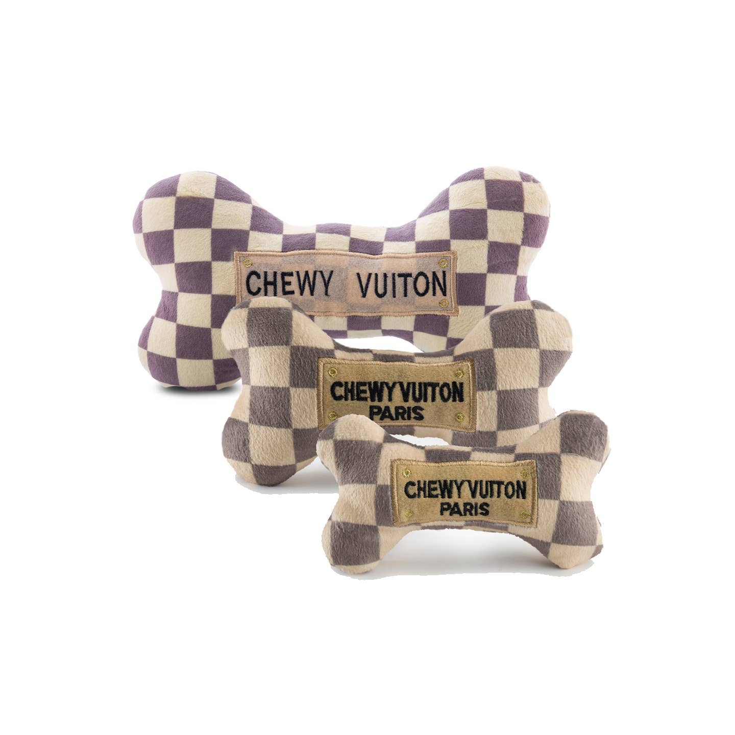 Checker Chewy Vuiton Bones- LG