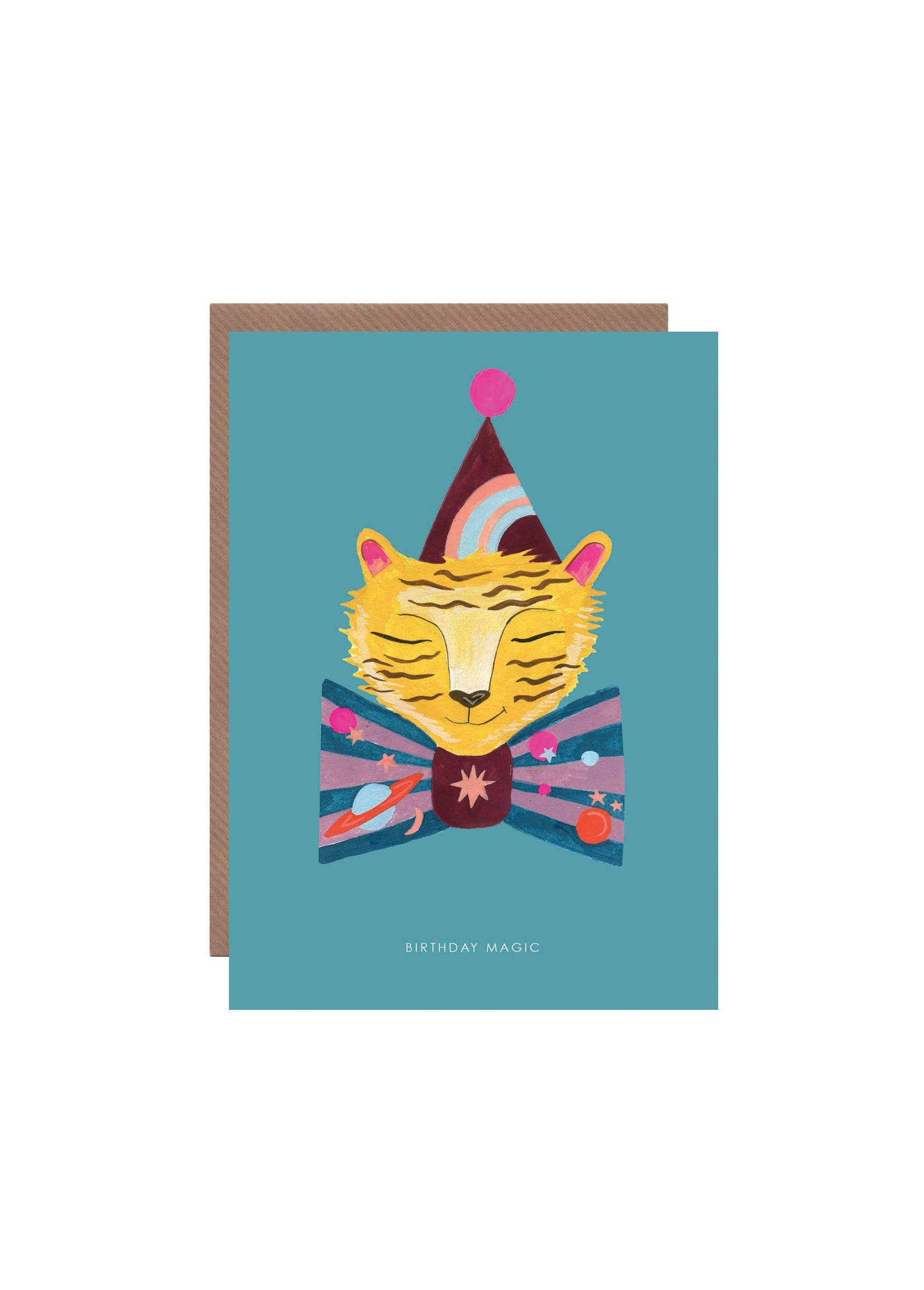 Hutch Cassidy - Magic Tiger Birthday Greetings Card