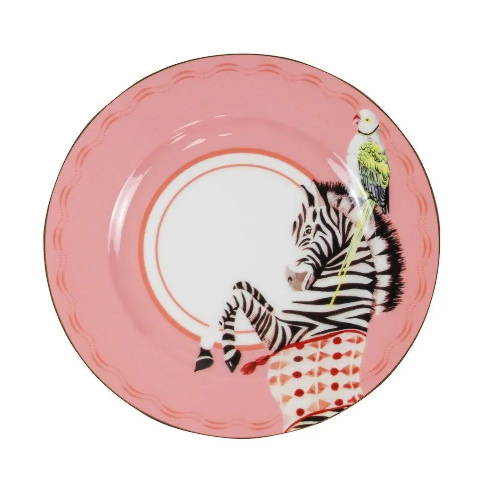 Yvonne Ellen Carnival Animal Plates, Set of 4