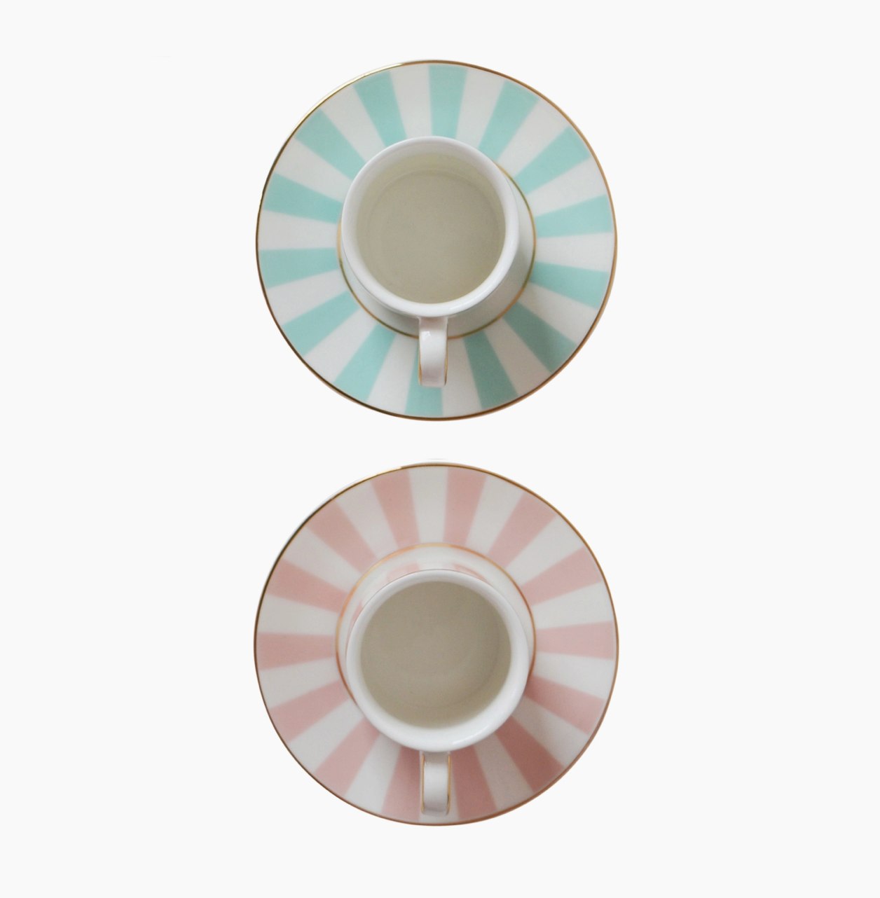 Load image into Gallery viewer, Stripy Espresso Cups, Set of 2
