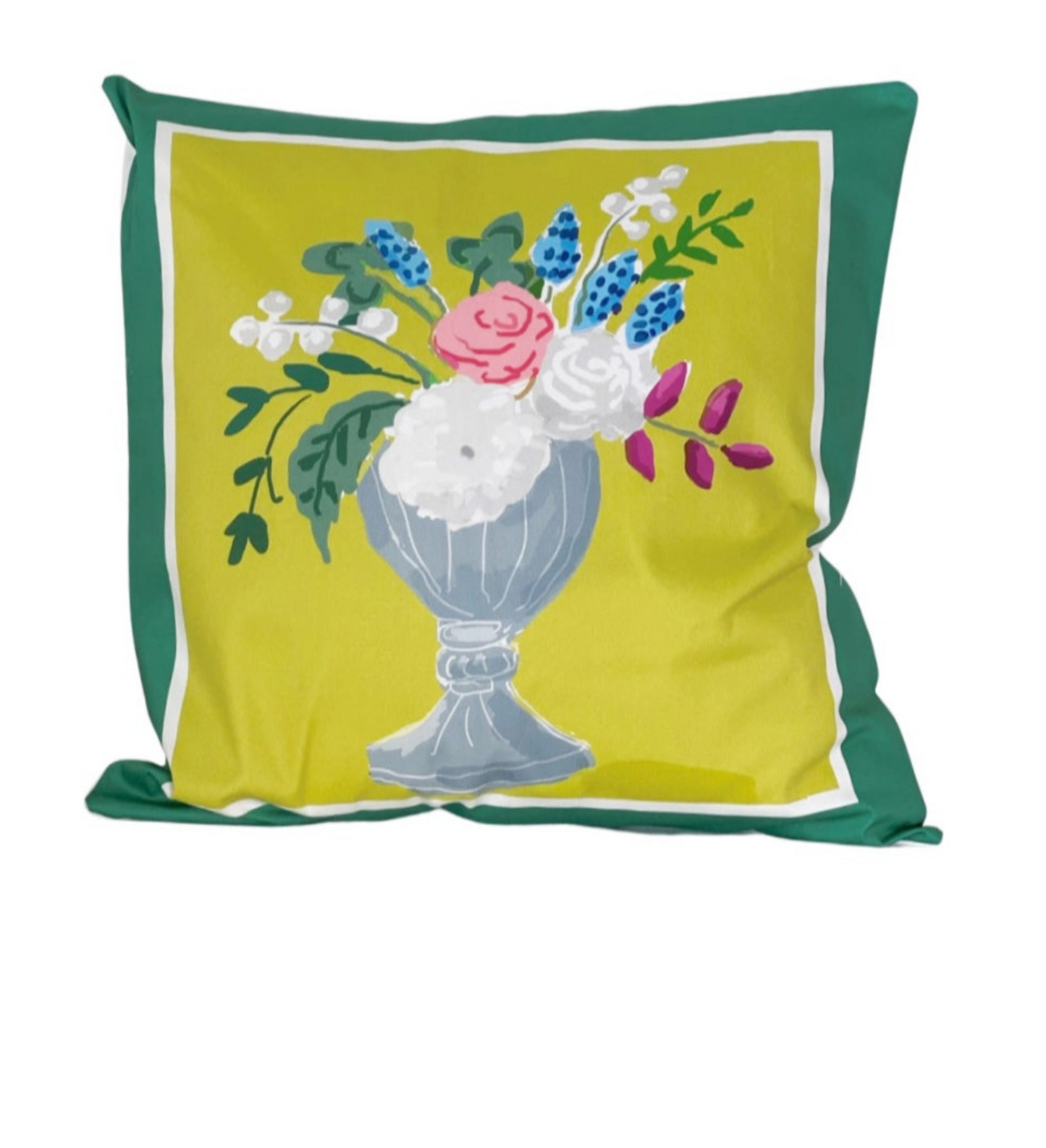 Delilah Pillow in Chartreuse