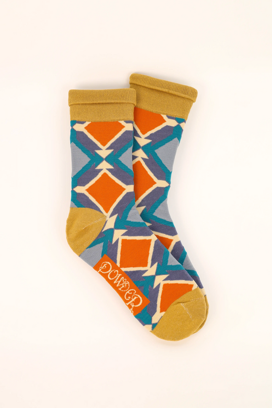 Load image into Gallery viewer, Men&amp;#39;s Deco Tiles Socks
