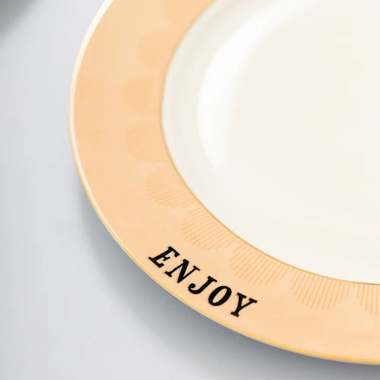 Slogan Dinner Plates