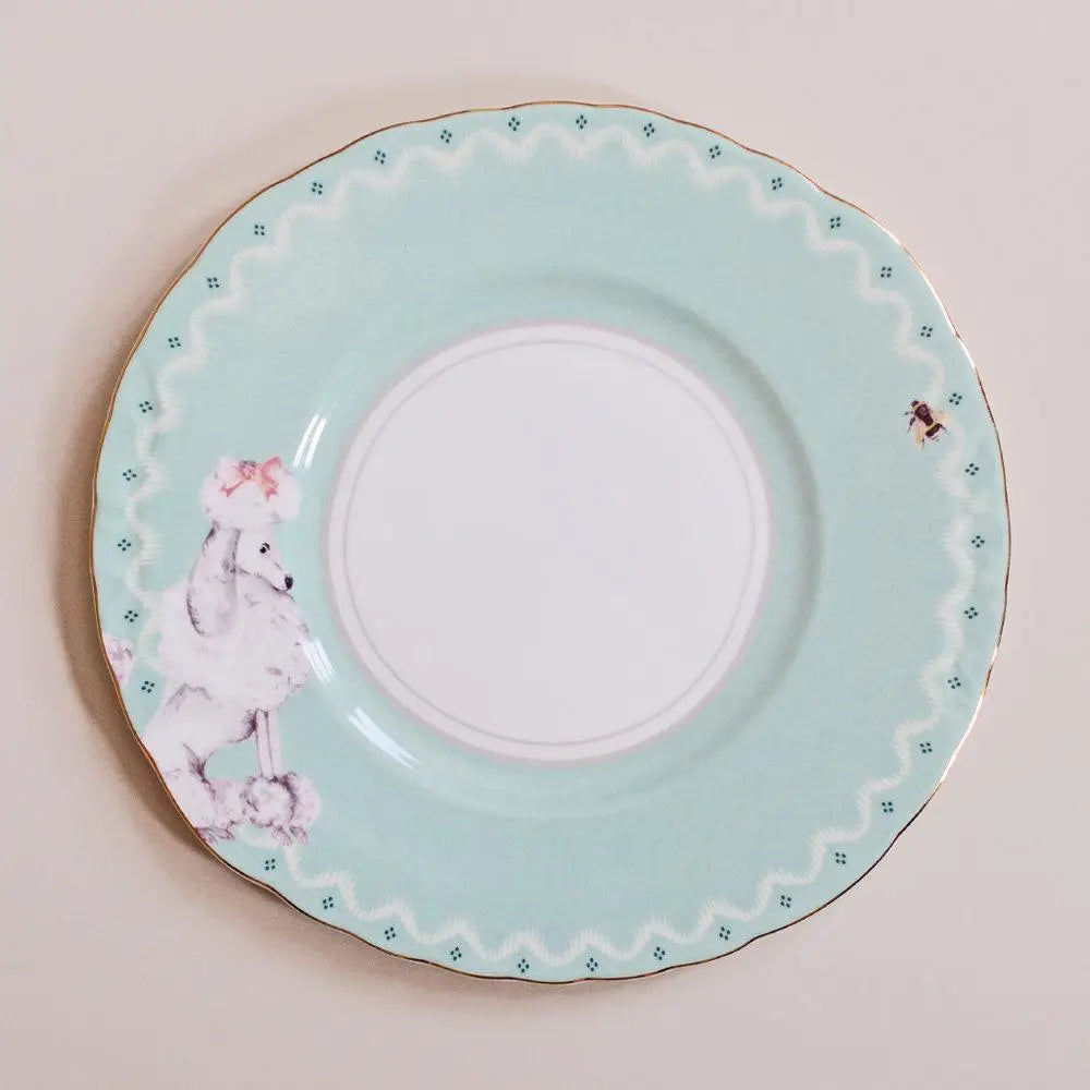 Yvonne Ellen Poodle Sandwich Plate