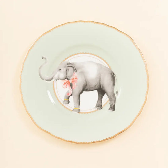 Yvonne Ellen Elephant Sandwich Plate